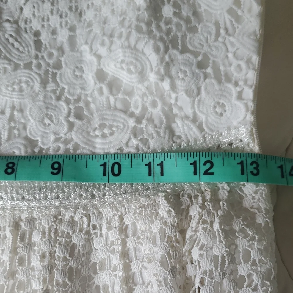 BHLDN White Long Sleeve Lace Wedding Dress Or Any Occassion - Picture 12 of 13